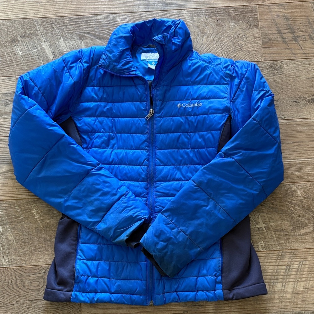 Columbia Royal Blue Quilted Jacket